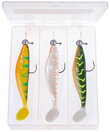 Balzer Matze Koch Gummifisch Box 3-13cm Hecht Angelset Raubfischangeln