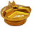 Motorrad Aluminium öldeckel Schraube Filter Cap Tank Abdeckungen Für Yamaha YZF R1 R3 R6 R7 R1M R1S R6S R125 R25 R15 (Gold)