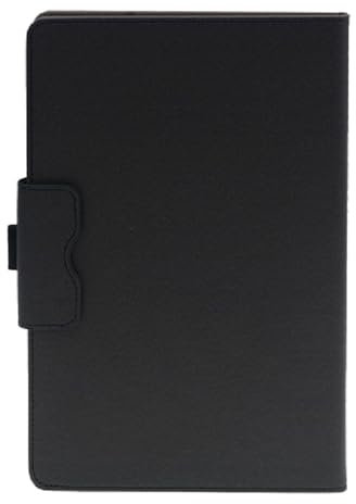 LCEHTOGYE Funda para Acer Iconia Tab P10 (10,4), PU Stents Shell Cover Caso Bumper Anti-Golpes Carcasa Case - XHY - Negro
