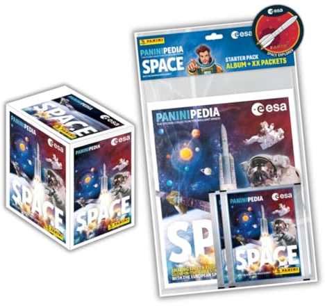 Panini Paninipedia Space Sticker – Astronomisches Wissen Für Groß und Klein (Box-Bundle)