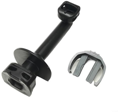 Per Karcher K2 K3 compatibile gomito tubo di uscita con morsetto 4.064-047.0 5.064-110.0 Rondella ad alta pressione Parte di ricambio facile installazione nero