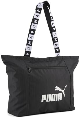 PUMA Schultertasche Base Shopper Puma Black schwarz