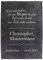 wandmotiv24 Schiefertafel Trauer, Gedenktafel Verstorbene Hochformat 20x30cm Personalisiert Name + Datum, Trauerspruch + Ornamente Blau, Digitaldruck, Witterungsbeständig, Naturprodukt