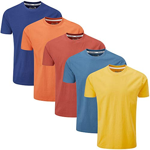 Charles Wilson Confezione da 5 T-Shirt Girocollo Semplice