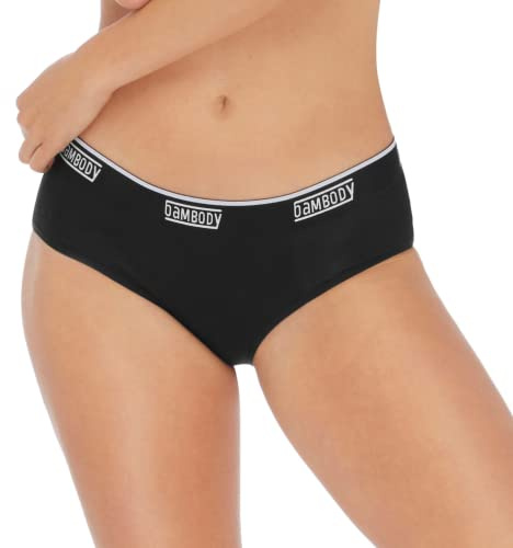 Bambody Period Pants for Women - Period Underwear for Teenage Girls - Leakproof, Absorbent, Comfortable, Breathable (Leakproof Hipster)