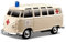 Maisto - VW T1 Einsatzfahrzeug mit Licht & Sound (12cm) (Krankenwagen)