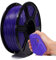 Flashforge 3D-Drucker-Filament 1,75 mm, 3D-Drucker-Filamente, 1 kg Spule, Maßgenauigkeit +/- 0,02 mm, umweltfreundlich, kein Rauch und kein Geruch (lila, PLA-flexibel)