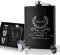 Wedding Gift Flask Personalised Hip Flask Custom Engraved Hip Flasks for Men Best Man Groomsman 6oz Stainless Steel Flask for Him Best Man Groomsman Gift for Occasion (Design 3)