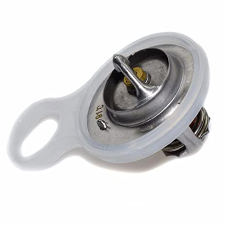Downwind Kühlmittel -Thermostat -Ampere Gehäuse und Dichtungsdichtung kompatibel mit Mini Cooper 1. 6L R50 R52 R53 2002-2009 53010552AA 11537512733 11537512734 (Color : Only Thermostat)