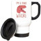 I'm A Dino Whore, Gift for All Dinosaurs Lovers, Insulated Travel Mug, Tea, Coffee Mug. (White)