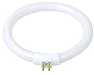 PFHSKLCWY Lampadina Tubi anulari T4 Anti-quattro pin 11W 110V e 220V Lente d'ingrandimento Luce G10q Piccole lampade da scrivania Lampadina Lampada ad anello fluorescente Bianca Illuminazione(12W)