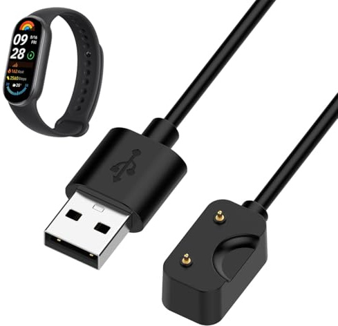 Charger for Samsung Galaxy Fit 3, USB-A Watch Charging Cable Replacement with Magnetic Cradle for Galaxy Fit 3(Black,55CM)