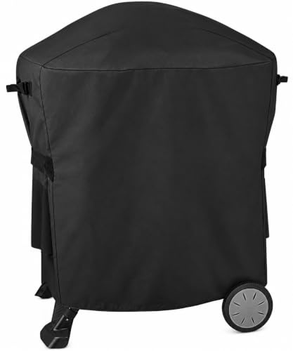 Zuverlässiger Grillschutz,Grillabdeckung für Weber Q100 Q120 Q1000 Q1200 Q200 Q220 Q2000 Q2200 Q2400 Series Gasgrills, Waterpoorf BBQ Gasgrill Abdeckung