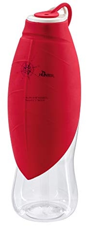 HUNTER Outdoor Trinkflasche mit Silikonnapf List 550 ml, Rot