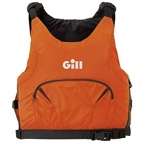 Gill Pro Racer Side Zip 50N Kajak Beiboot Segeln PFD Schwimmhilfe für Wassersport - Orange - Unisex
