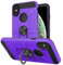 Cuoqing Case for iphone X/XS Silicone Shockproof Hard Protective Phone Cover for iphone X/XS,Purple
