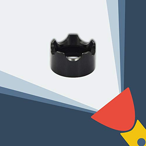 Crenellated Strike Bezel Talon Face Cap for Mini Maglite AA Cell Torch/Flashlight (for Incandescent Mini Maglite)