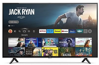 Ti presentiamo Amazon Fire TV Serie 4, Smart TV in 4K UHD, guarda la TV in diretta senza cavo, 55“