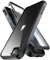 SupCase 360 Grad Hülle für iPhone SE 2022/2020, Hartplastik Handyhülle Bumper Case Stoßfest Schutzhülle Cover für iPhone 8 / iPhone 7 [Edge XT] mit Displayschutz (Schwarz)