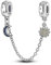 MULA 925 Sterling Silber Sicherheitskette für Charms Armbänder Dangle Anhänger Perlen Cute Cat Schmuck Charm für Frauen