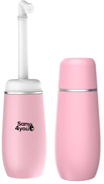 Po Dusche für die sanfte Reinigung mit Wasser | Portable Bidet | Wochenbett | Ersetzt Feuchtücher | Mobiles Travel-Bidet | 400ml