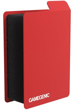 Gamegenic, Sizemorph Divider – Red, Zubehör | Kartentrenner mit anpassbarer Breite (5-30 mm), Faltbarer Reiter, für Sideloader Boxen, Farbe: Rot