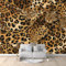 Fototapete Gepard-Tierdruck -Wanddeko, Wandbild, Wandtapete - Hochwertige Wanddekoration - 200 x 140 cm Leopardenmuster Vlies Tapete Wohnzimmer Schlafzimmer