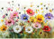 AIRDEA Blume Diamond Painting Erwachsene, DIY 5D Bunte Blume Diamant Painting Bilder, Bastelset Erwachsene Frauen als Haus Wanddeko 40x30 cm