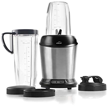 LACOR Personal Blender, Tritan, Gris, 8'10 l (69389)