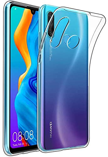 Verco Handyhülle für Huawei P40 Lite E Case, Handy Cover für P40 Lite E Hülle Transparent Dünn Klar Silikon, durchsichtig
