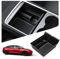 Ruiya Compatible with Tesla Model 3 2021 2022 2023 Centre Console Storage Box, Model 3 Armrest Organiser Tray Centre Armrest Car Storage Box Centre Armrest Glove Box Model 3 2023 Accessories