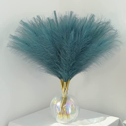 30 Pièces Les Fleurs Sechees Couleur Bleu, Fleurs Séchées, Bouquet Fleurs Séchées, Fleur Seche, Fleur Sechees Naturel, Décoration Fleur Sechees, Pampa pour Mariage, Décor Bohème, Maison