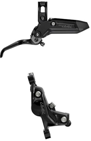 SRAM Level Silver Stealth Disc Brake - 4-Piston
