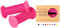 Prometheus Kinderfahrradgriffe Fahrradgriffe Kinder für Mädchen Jungen schadstofffrei | Phthalate frei | Kraton-Gummi 92 x 20 MM (Rosa)
