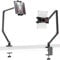Jubor Table Tablet Stand Holder, iPad Holder for Bed, 360° Swivel Tablet Holder with Adjustble Long Arm, Foldable Desktop Tablet Mount Clamp for iPad Pro Air Mini, 4.7-12.9 Tablet Phones