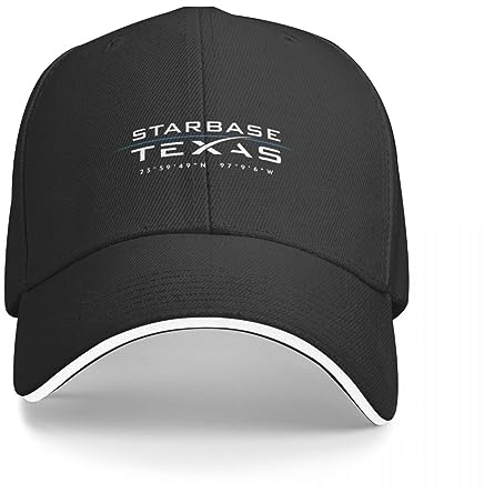 OAKITA Basecap Starbase Texas Boca Chica Spacex Cap Baseballmütze Hüte Mütze Frau Herren