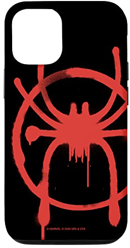 Hülle für iPhone 15 Marvel Spider-Man in die Spider-Verse-Ikone von Miles Morales