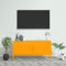 Bulliing TV-Schrank Senfgelb 105x35x50 cm Wohnwand Wohnzimmer Fernseher Schrank TV MöBel TV Sideboard TV Unterschrank Stahl