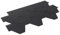 INMOZATA 18 Pieces Roof Shingles, 2.61sqm Asphalt Roof Shingles Self-Adhesive Roofing Felt Tiles for Shed Roofs, Weather Resistant Heavy Duty Roofing Tiles, Polygon Roof Tiles, Black