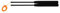 Diabolonet Henrys Diabolo Handstäbe (schwarz) Carbon 310 mm