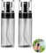 YUGUOLAN 2 Stück Schwarz Sprühflasche Klein, Zerstäuber Sprühflasche, Mini Sprühflasche, Kleine Sprühflaschen Zum Befüllen, Sprühflaschen Befüllen, Für Parfüm,Reinigungsmittel,Shampoo (60ml)