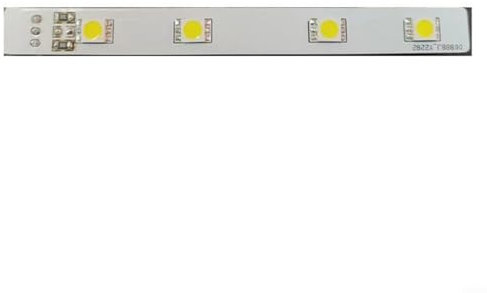 SMZhomeone Striscia luminosa a LED per frigorifero, DC12 V, ricambio compatibile con frigorifero LG modello GN-BN202SLCL