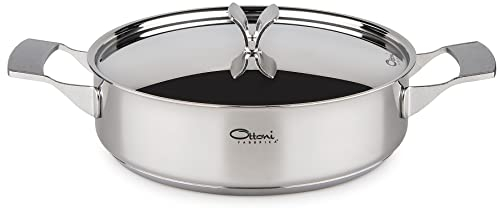 Kasserolle Greta Ø 24 cm - Hochwertige Kasserolle aus Edelstahl 18/10