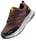 FitVille Extra Large Chaussures de Randonnée Imperméables pour Hommes Chaussures Basses Trekking Respirant Antidérapant Support De l'arche Soulager Douleur Au Talon 46 EU Large