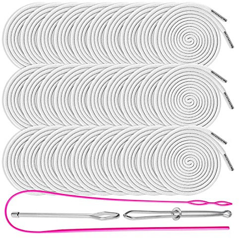 Drawstring Cords Replacement, 30Pcs Sweatshirt Drawstring Replacement