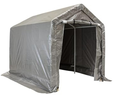 Zeltgarage - Carport PE 200x300x240 cm - Lagerzelt - Unterstand - Weidezelt - Autozelt - Fahrradgarage wetterfest - Motorradgarage - Geräteschuppen - Gerätehaus - Plane Pavillon - Partyzelt 2x3