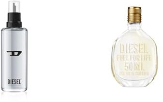 D by Diesel | Unisex | Parfum für Damen und Herren | Eau de Toilette | 150 ml + Diesel Fuel For Life Homme Eau de Toilette 50ML