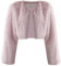 Amazhiyu Manteau en fourrure pour femme - Veste courte en fourrure synthétique - Manteau en fourrure synthétique - Manteau polaire à manches longues - Manteau d'hiver - Col ouvert, Rose, L