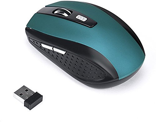 sunnymi Life Wireless Mouse with USB Receiver, 2.4G Gaming Mouse Cordless Mouse for Laptop, PC, Desktop, Work from Home Essentials, Portable Computer Mouse Wireless, Ergonomic Computer Mouse