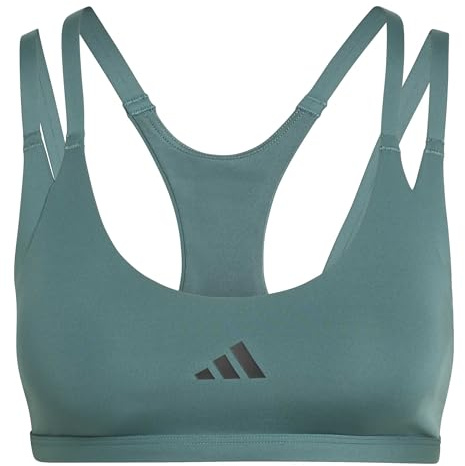 adidas Damen Optime Workout Strappy Light Support Bra Sport-BH (1er Pack)